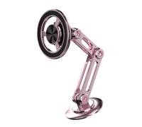 aqxreight Porte-téléphone Magnétique pour Voiture avec Une Base Flexible et Une Conception élégante pour Une Navigation Optimale (Rose doré)