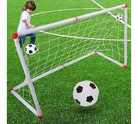 aqxreight Post de Football Intérieur de Football de Post Net Set avec Pompe Kids Sport Jouet (120 cm)