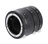aqxreight pour Tube d'objectif d'extension Macro à Mise au Point Automatique 12 Mm + 20 Mm + 36 pour DSLR Gros Plan et Longueur Modifier l'image Peut Matériaux Métalliques Légers de qualité