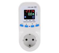 aqxreight Prise de Protection de Courant de Tension Réglable, Sur-sous-tension Automatique, Protection contre les Surintensités 1 16A LYS 1 VAE