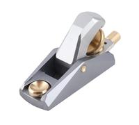 aqxreight Rabot à Bois, Angle de 33 Degrés, Conception à Faible Angle | Alliage d\'aluminium, Laiton pour la précision, Poignée ergonomique pour le confort