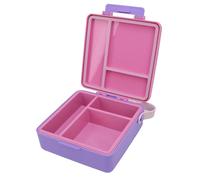 aqxreight Récipient à Déjeuner à Salade ABS PP scellé Boîte Déjeuner de Stockage des Aliments Portable avec Couvercle et Poignée pour Collations Fruits Rose et Violet Est un Robuste Longue Promotion