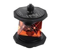 aqxreight Réflecteur à Prisme de Station Totale 360° - Construction en Verre K9 et ABS Haute Performance pour des Mesures Précises - Prisme Réfléchissant à 360 Degrés pour Tunnels,