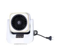 aqxreight Refroidisseur de Bureau 2 en 1 1000 W Haute Puissance, Chauffage Rapide, écran Tactile, Ventilateur Oscillant avec Protection Anti-basculement, pour la Maison, le Bureau ou la (BLACK)