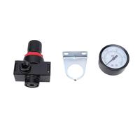 aqxreight Régulateur de Compresseur D'air 3 8 Pouces PT BR3000, Manomètre de Pression, Vanne de Contrôle pour Compresseurs Pneumatiques de Garage Automobile