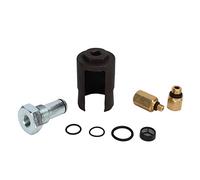 aqxreight Régulateur de Pression d'injecteur Kit de Douille de Valve IPR Outil de Réparation de Moteur 6,0 L avec Raccord de Test et Adaptateurs de Rail d'huile pour la Détection et les Tests ICP