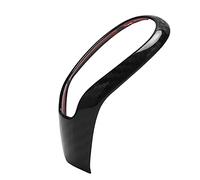 aqxreight Remplacement du Couvercle de Garniture de Pommeau de Vitesse en Fibre de Carbone pour XC60 S60 V60 V40 S80 2013-2019, Cadre Autocollant de Mise à Niveau Intérieure Améliore le Style de la