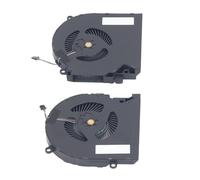 aqxreight Remplacement du Ventilateur de Refroidissement de l'ordinateur Portable pour Omen 15 EK TPN Q236 M04218 001 ND85C26 19J24 4 Broches Félein de Refroidissement GPU CPU (CPU et GPU)