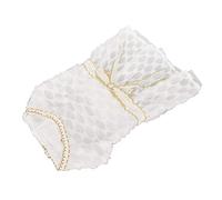 aqxreight Robe de Princesse pour Chien, Mignonne, Douce, élastique, Légère, Respirante, avec Nœud pour Chiot, Tenues pour Animaux de Compagnie, Blanc XL et Légère pour Les Saisons, Douce Est Une (S)