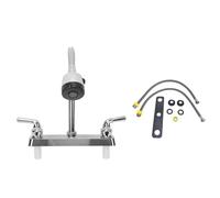 aqxreight Robinet de Cuisine pour Camping-car, Bec Flexible en ABS, Deux