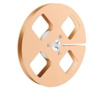 aqxreight Roule Vide de 5 Pouces Roule d'alliage en Aluminium Open pour Studer avec une Conception de 4 Trous pour une qualité Sonore Améliorée (GOLD)