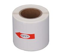 aqxreight Rouleau de Papier Thermique Imperméable Blanc Facile à écrire Papier d' sans Encre avec Adhésif Arrière 40 X 60 Mm 125 Feuilles pour Imprimantes Uniquement, l'Encre Nécessite un Car le