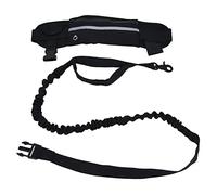 aqxreight Sac de Ceinture de Sport, Ensemble de Laisse, élastique Réfléchissant, Antidéflagrant, Corde de Traction pour Chien, Course à Pied, Course à Pied, Bleu Ciel, Une Application Alimentaire