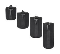 aqxreight Sac de Rangement d'objectif en Néoprène avec Doublure Souple, Fermeture Sécurisée et Crochet pour Accessoires d'objectif 'Appareil Photo, Organisateur 'équipement de Photographie de