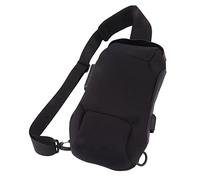 aqxreight Sac pour Appareil Photo de Voyage Compact avec Verrouillage par Mot de Passe, Bretelles et Port de Chargement pour Appareils Photo sans Miroir (Black)