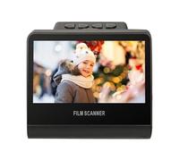 aqxreight Scanner de Films 22MP avec écran LCD 5 Pouces Convertir Les Négatifs et Les Diapositives de 35 Mm en Mémoire JPEG de 16 Go Numérique Incluse
