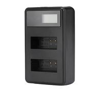 aqxreight SEIVI E12 Portable Camera Battery Charge LCD LCD Affichage de la quantité électrique pour être en Plein air. Charge Intérieure en branché l'Affichage avec Plein Quand avec Un Chargeur de