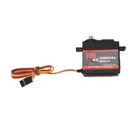 aqxreight Servomoteur Numérique avec Engrenage Métallique en Fil, Servomoteur à Haute Torsion pour Voiture RC, Camion, Bateau sur Chenilles, Robot, Angle de Rotation de 180 Degrés, 24 Kg, Offrant