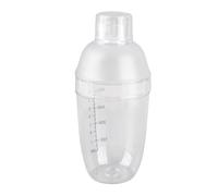 aqxreight Shaker à Cocktail PC avec Balance, Théière à Lait, Jus de Fruits, Vin, Tasse en Plastique pour la Maison, le Bar, le Magasin, 700 Ml pour Ne Pas Laver Facilement le Shaker Poli, Résine PC