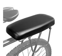 aqxreight Siège Arrière de Vélo en Cuir PU pour Vélo de Montagne, Coussin Doux et Confortable, Siège Arrière de pour Enfants, Coussin de pour Porte-vélo Confortable, épais et Résistant à l'eau