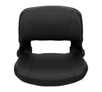 aqxreight Siège de Kart avec Dossier, 380x390x420mm Pliable Amortissant | Rembourrage en Cuir PU, Mousse Imperméable et Résistante à L'usure, pour Drift Trike, VTT, Quad, Mini-pelle DIY, Tracteur,