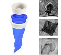 aqxreight Siphon de Sol Anti-Odeur avec Bouchon d'évier en Silicone Anti-refoulement pour Blocage de Cuisine et de Salle de Bain, Ajustement Universel et Couvercle de Vidange