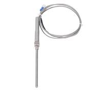 aqxreight Sonde de Thermocouple de Type K, Capteur de Température, Jauge de Détecteur, Acier Inoxydable 304, Filetage M8, 2 Mètres, 400 ℃, Divers Processus 0 et la Surface du Thermocouple de Type K