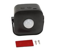 aqxreight Sonnette à Capteur de Mouvement sans Fil, Alarme d'entrée Infrarouge avec 38 Sonneries pour Maison, Magasin, Installation Facile, Retard de Volume, Détecteur de Bienvenue Noir