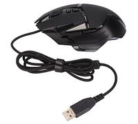 aqxreight Souris de Jeu au Design Ergonomique, Moteur Optique DPI Réglable, Rétroéclairage RVB, Plug and Play, Souris Filaire, Paume Réglable. Cette de Jeu Mécanique s'adapte au Design.