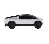 aqxreight Station de Recharge sans Fil 3 en 1, Modèle de Voiture, Chargeur Rotatif à échelle 1:25 avec Lumière Ambiante pour Téléphone, Montre, écouteurs (Silver)