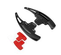 aqxreight - Steering Wheel Paddle, Aluminum Car Steering Wheel Shift Paddles Extensions Fit For A/B/E/R/M Class GLK SLK(black)