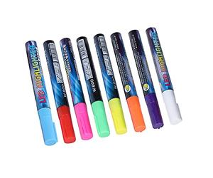 aqxreight Stylos marqueurs pour abeilles à 8 Couleurs, à encre à base d'eau, matériel apicole, pour un marquage des abeilles par couleur et une identification facile des reines.