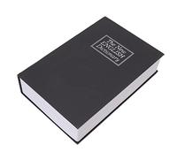 aqxreight Superbe Banque de Pièces de Monnaie de Dictionnaire avec Verrouillage pour le Stockage de Pièces de Monnaie sécurisé Idéal et Adultes (BLACK)