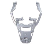 aqxreight Support Arrière de Moto en Alliage d'aluminium, Support de Porte-Bagages Arrière à Haute Charge pour XADV750 NSS750, Finition Argent Mat, Modèle Applicable Si l'achat de Silver NSS750 Est