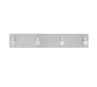 aqxreight Support de Crochet Mural 304 en Acier Inoxydable Adhésif Mural Cintre Crochet en Métal Robuste Chapeau Serviette Suspendus pour Salle de Bain Cuisine viscosité Adhésive avec capacité de