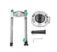 aqxreight Support de Perceuse - Perceuse à Colonne avec Angle de 45° pour le Perçage, Station de Travail Stable pour Tuyaux et Tubes, Mobile et Design pour un Usage Polyvalent de Bricolage et