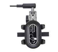 aqxreight Support de Téléphone à Fixer sur la Poignée de Maintien du Montant A, Support de Téléphone de Voiture Réglable et Rotatif à 360° pour Véhicules Tank 300 500 Pajero, en Métal et (4 Griffes)