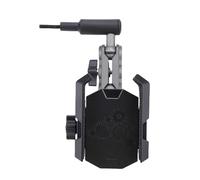 aqxreight Support de Téléphone pour Montant de Porte, Pivotant à 360°, Stable et doté Poignée de Maintien pour 300/500 Pajero Fabriqué en Métal et ABS Haute résistance. (Support de téléphone pour