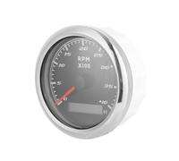 aqxreight Tachymètre de Bateau de 3,3 Pouces, Jauge de Tachymètre Marin, Compteur Horaire LCD 12V/24V Anti-buée, Même les Jours Affectent une Connexion Facile, Expérience que Vous Prenez également,