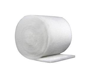 aqxreight Tampon Filtrant pour Aquarium Rouleau de Média Filtrant Biochimique Coton Filtre Mousse Éponge pour Aquarium pour la Plupart des Filtres Fournitures de Nettoyage de l'eau pour 12 Cm * 6 M