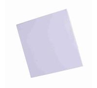 aqxreight Tampon Thermique du Processeur Premium pour Une Dissipation de Chaleur Efficace - Tampons de Refroidissement de Silicone Gris 100x100x2 Mm pour Les Dissipateurs Thermiques (Blanc Gris)