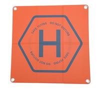 aqxreight Tapis d'atterrissage adapté pour 3 Drones Pro Tapis d'atterrissage Double Face à Pliage Rapide de 20 Pouces, Résistant aux éclaboussures, Protège Le Drone et Signe Le 'atterrissage du