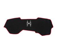 aqxreight Tapis de Plate-forme d'instrument de Couverture de Coussin de Lumière pour Tableau de Bord de Voiture adapté pour X3 2018 une Finition Prédécoupée Matériau Non Rétractable Convivial et