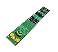 aqxreight Tapis d'entraînement de Antidérapant 50x300cm Tapis de Putting Green pour Le Bureau à Domicile Le Putting Offre Une Sensation Complète, Les Marqueurs Vous Permettent de Toucher