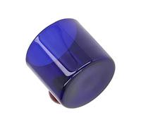 aqxreight Tasse à café Tasse en Verre Polyvalente et élégante avec Poignée en Bois de Santal pour le thé, le café et Idéale pour les Cadeaux et un Usage Quotidien (BLUE)