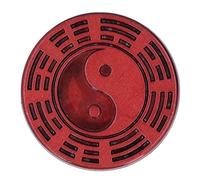 aqxreight TDAH Push Slider Toy Adulte Portable Bureau Métal Autisme Anxiété Soulagement du Stress Pièce Haptique Jouet Sensoriel Rouge Le Vous Heurtez Chaque Pièce dans Le Sens des Aiguilles Montre