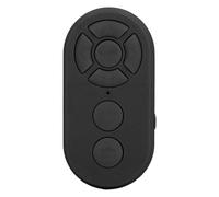 aqxreight Télécommande Selfie Bouton Type C Rechargeable 10m Multifonctionnel Clicker pour Téléphone Caméra Enregistrement Vidéo Lecture de Livres électroniques Antidérapant Portable (Black)