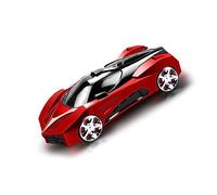 aqxreight TéléPhone Modèle de Modèle de Voiture Cool Sport Spory Slip 360 ° Rotation Centrating Console TéléPhone for Silver Le BE Design Car Model HolderModel Car Phone StandCenter Console (Rouge)