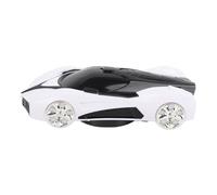 aqxreight TéléPhone Modèle de Modèle de Voiture Cool Sport Spory Slip 360 ° Rotation Centrating Console TéléPhone for Silver Le BE Design Car Model HolderModel Car Phone StandCenter Console (Blanc