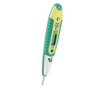 aqxreight Testeur Numérique de Tension AC/DC, Outil de Détection, Stylo de Test d'Affichage LED, Outil Domestique 12-250 V avec Lumière, Même le Commutateur Environnemental Blue-ray Premium Fait